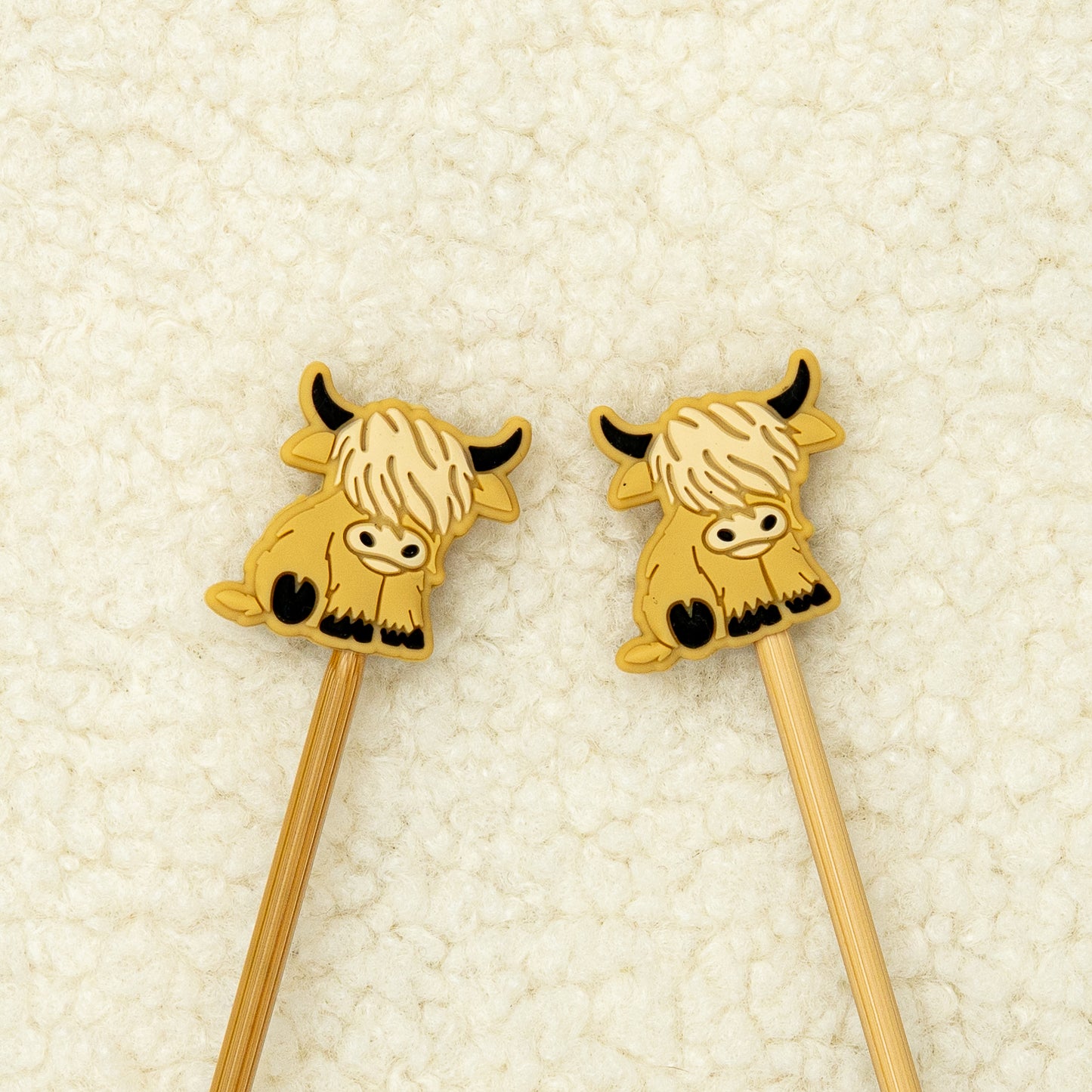 Highland Cow Needle Stopper Set