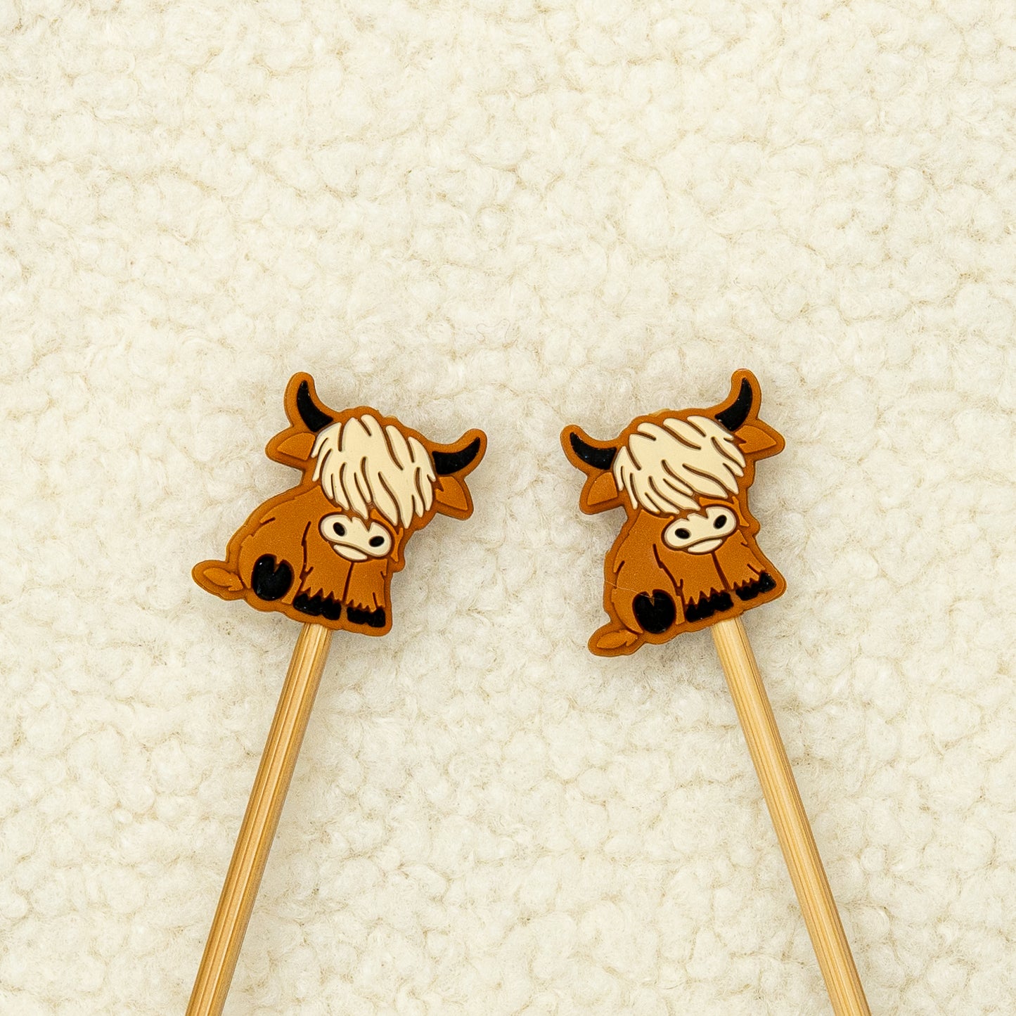 Highland Cow Needle Stopper Set