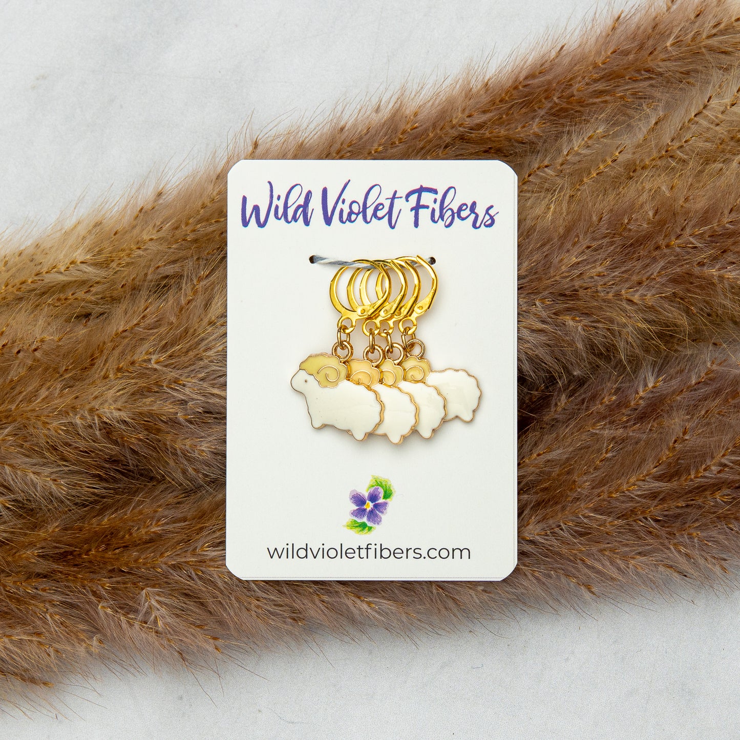 Sheep Stitch Marker Set