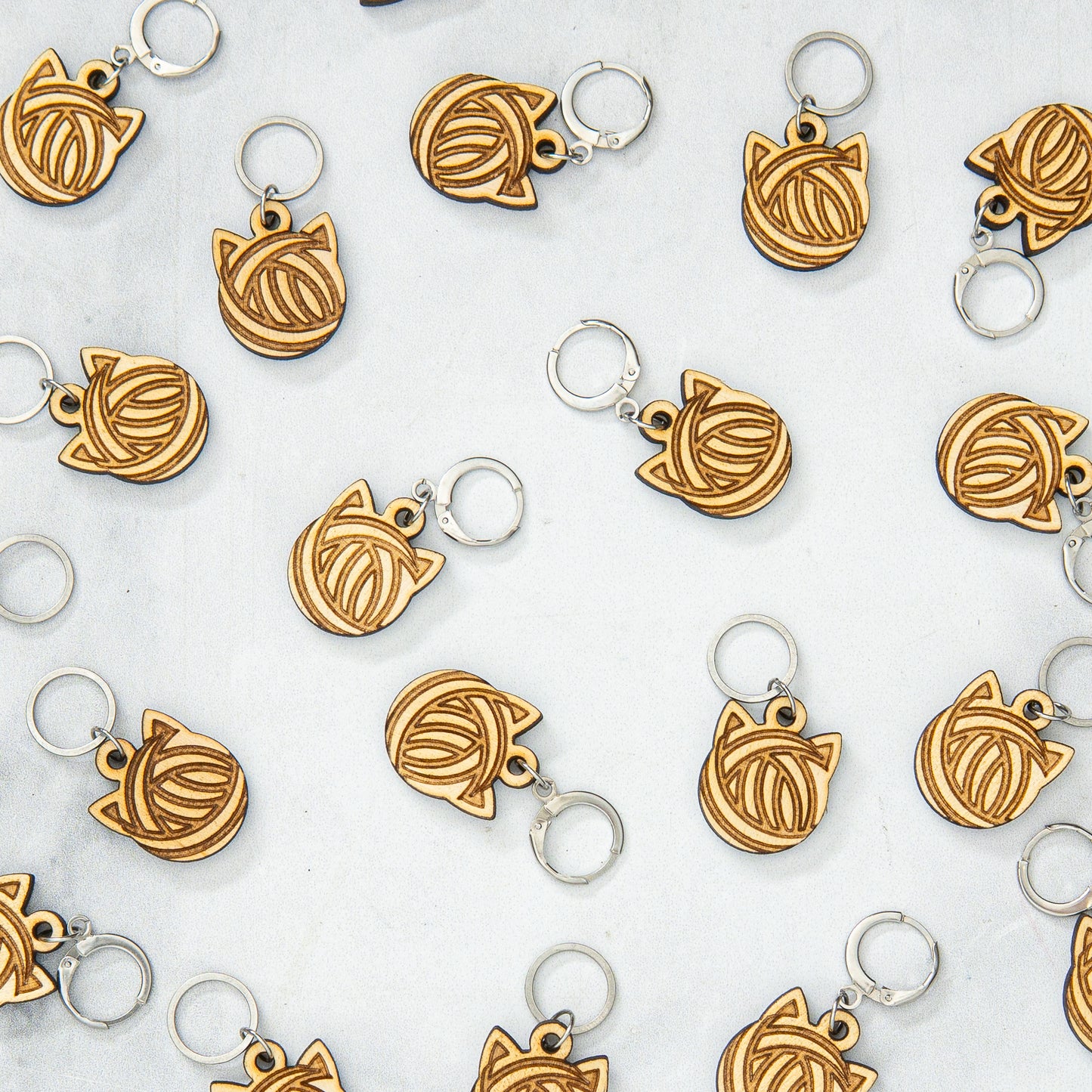 Yarn Cat Stitch Marker Set