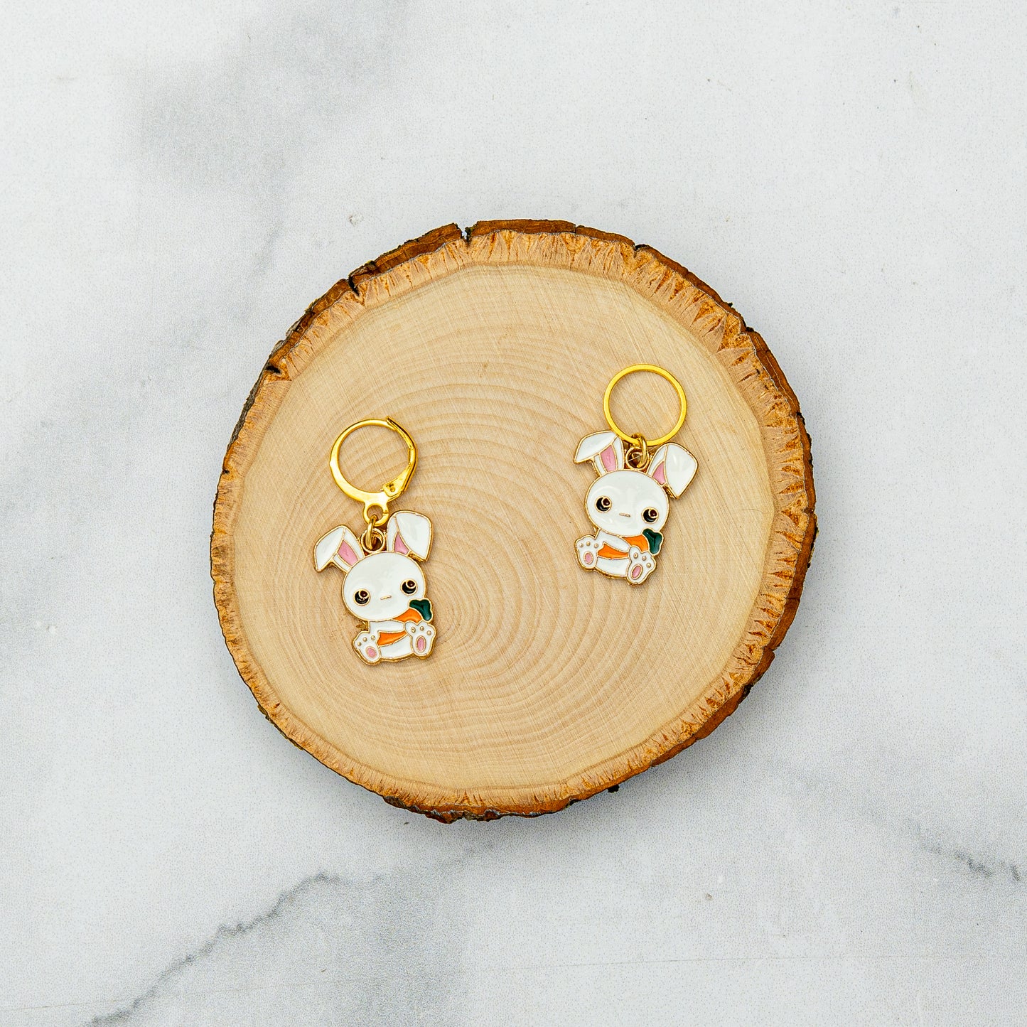 Bunnies Stitch Marker Set