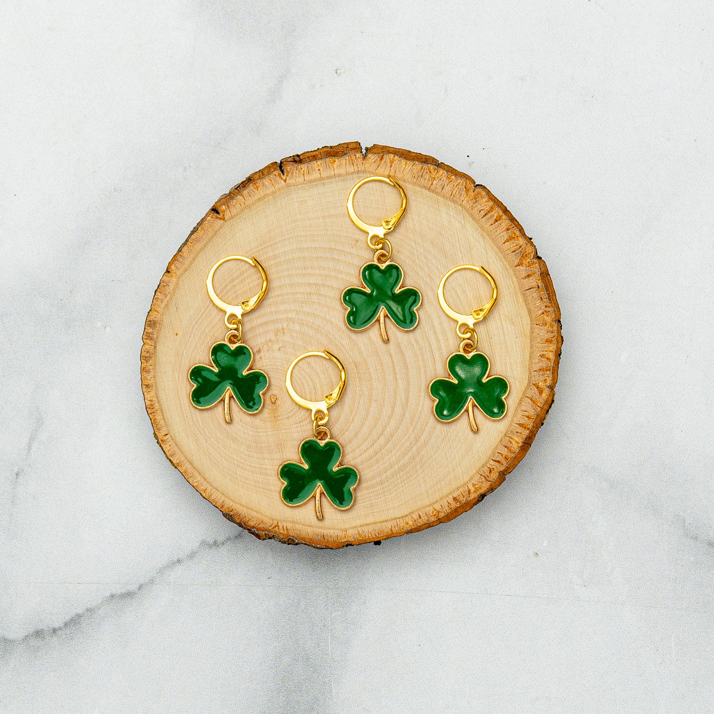 Shamrock Stitch Marker Set