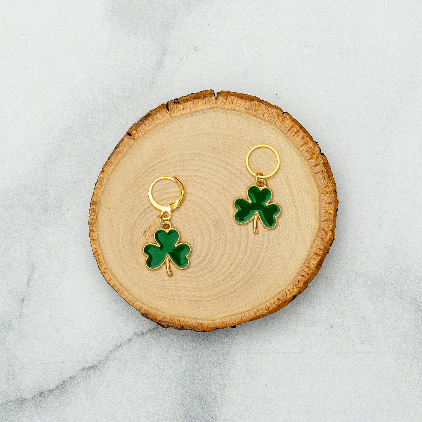 Shamrock Stitch Marker Set