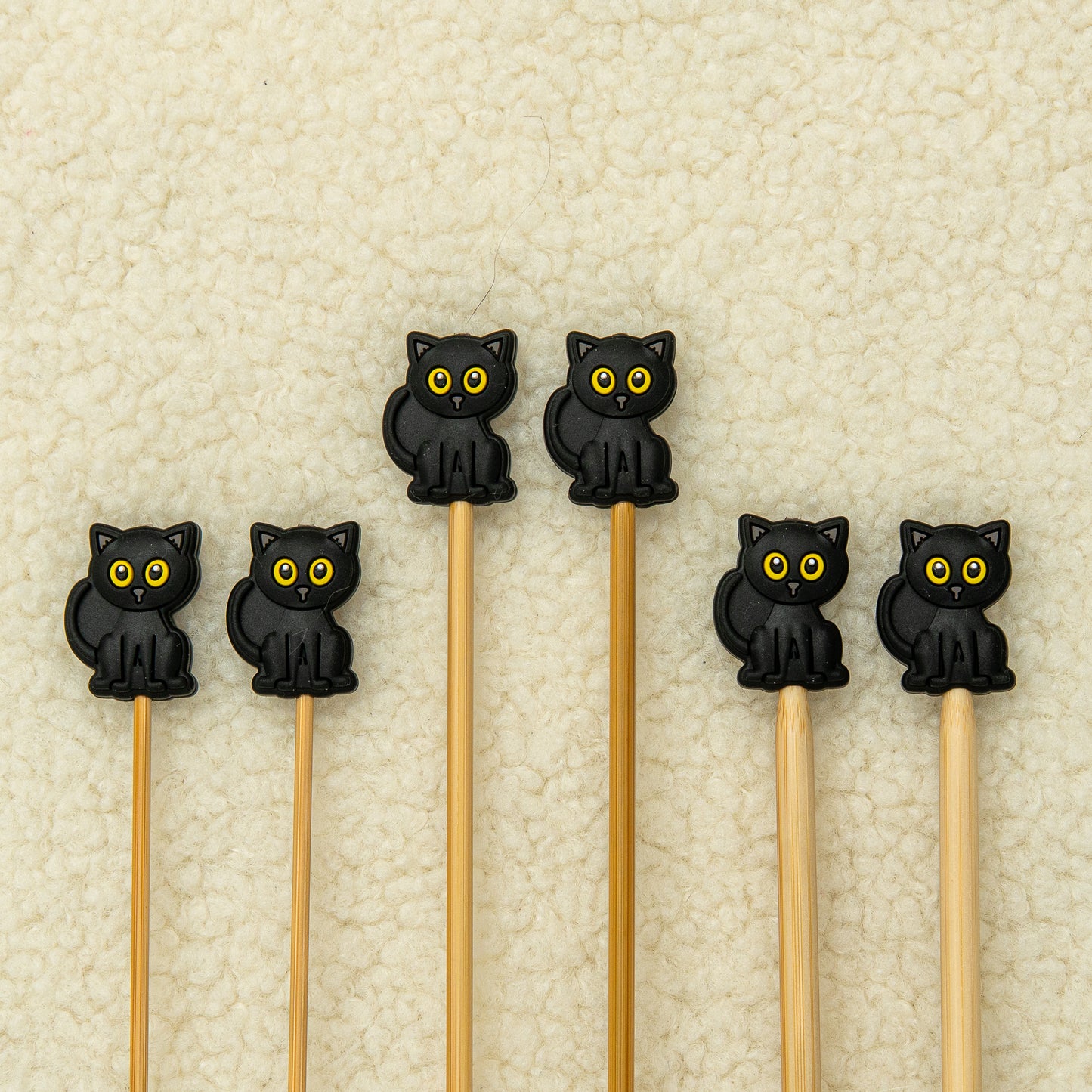 Black Cat Needle Stopper Set