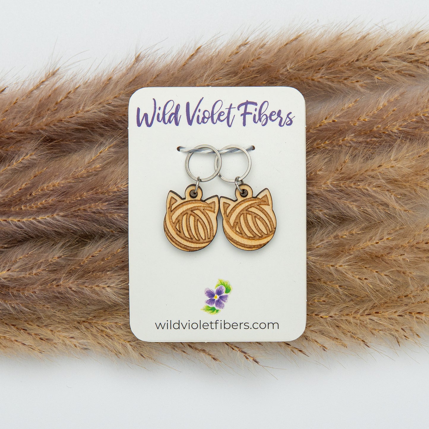 Yarn Cat Stitch Marker Set