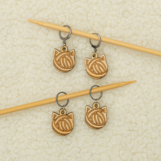 Yarn Cat Stitch Marker Set