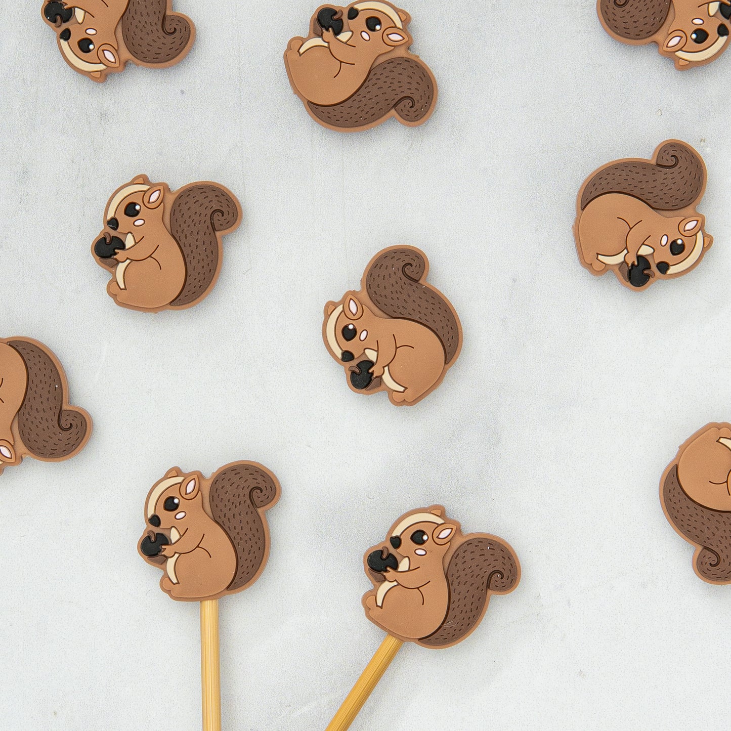Squirrel Needle Stoppers