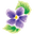 Wild Violet Fibers logo